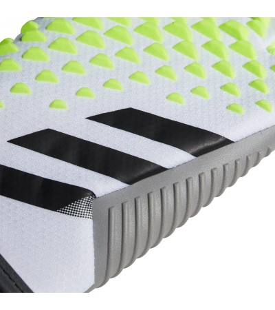 Rękawice bramkarskie adidas Predator GL Pro Junior biało-szare IA0846