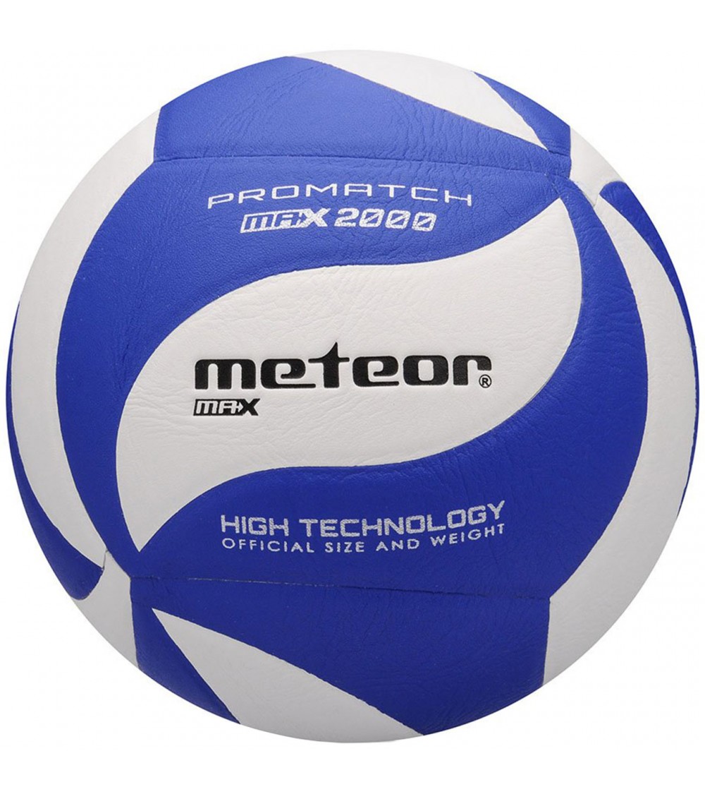 Piłka siatkowa Meteor Max 2000 niebiesko-biała 10086