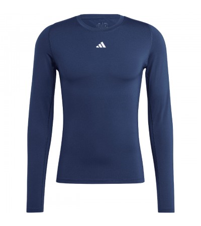 Koszulka męska adidas Techfit Aeroready Long Sleeve Tee granatowa IB1230