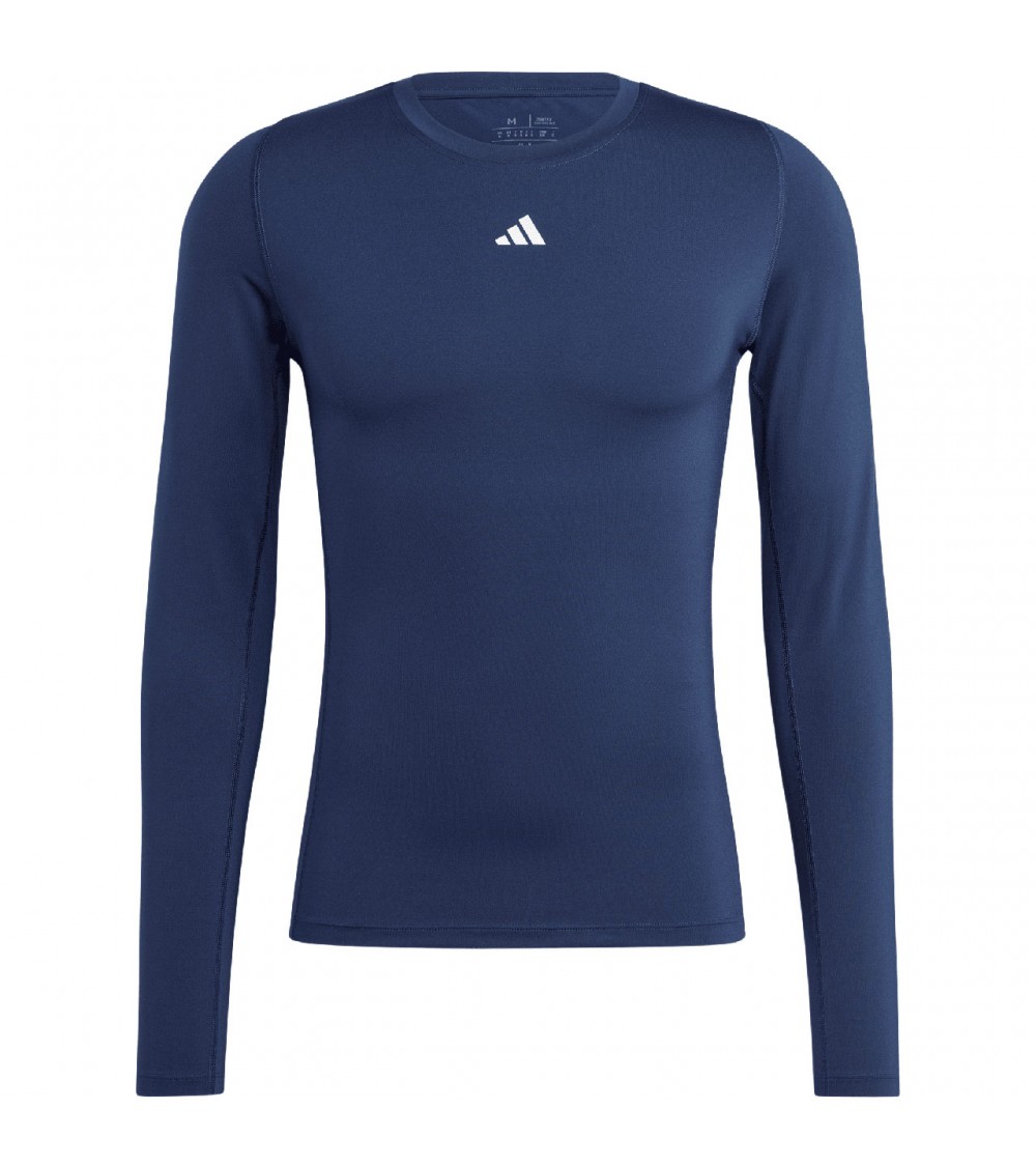 Koszulka męska adidas Techfit Aeroready Long Sleeve Tee granatowa IB1230