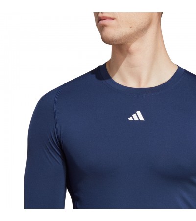 Koszulka męska adidas Techfit Aeroready Long Sleeve Tee granatowa IB1230