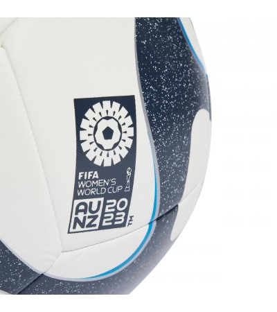 Piłka nożna adidas Oceaunz Training biało-niebiesko-czarna HT9014