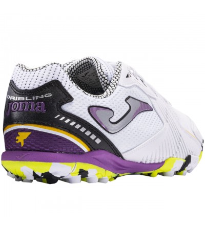 Buty piłkarskie Joma Dribling Turf 2332 biało-fioletowe DRIW2332TF