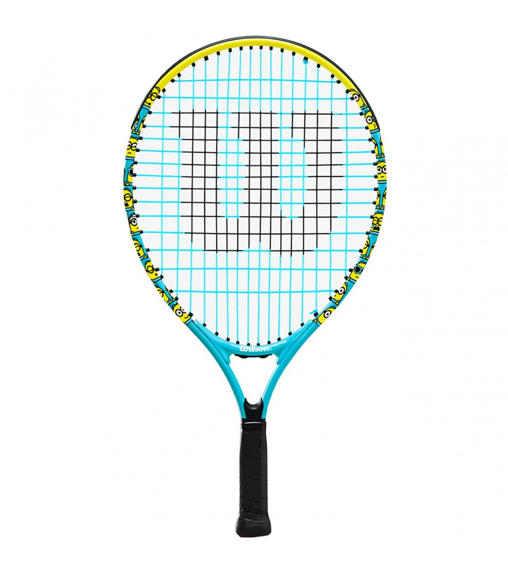 Rakieta do tenisa ziemnego Wilson Minions 2.0 JR 19 3 1/2 niebeisko-żółta WR097010H