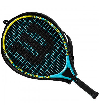 Rakieta do tenisa ziemnego Wilson Minions 2.0 JR 19 3 1/2 niebeisko-żółta WR097010H