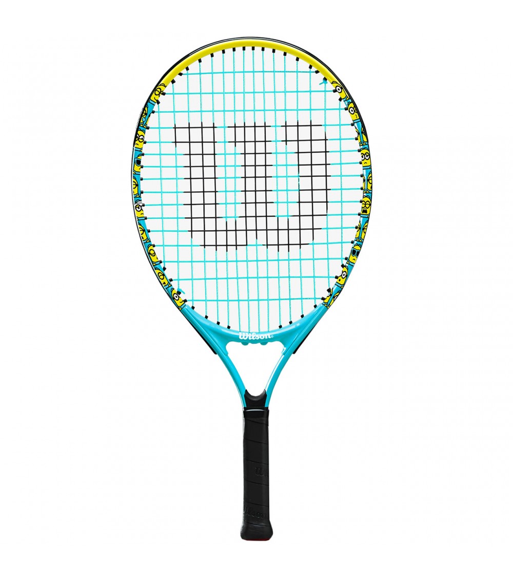 Rakieta do tenisa ziemnego Wilson Minions 2.0 JR 21 3 1/2 niebiesko-żółta WR097110H