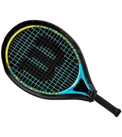 Rakieta do tenisa ziemnego Wilson Minions 2.0 JR 21 3 1/2 niebiesko-żółta WR097110H