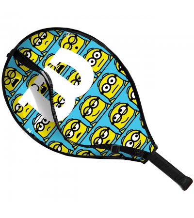 Rakieta do tenisa ziemnego Wilson Minions 2.0 JR 21 3 1/2 niebiesko-żółta WR097110H