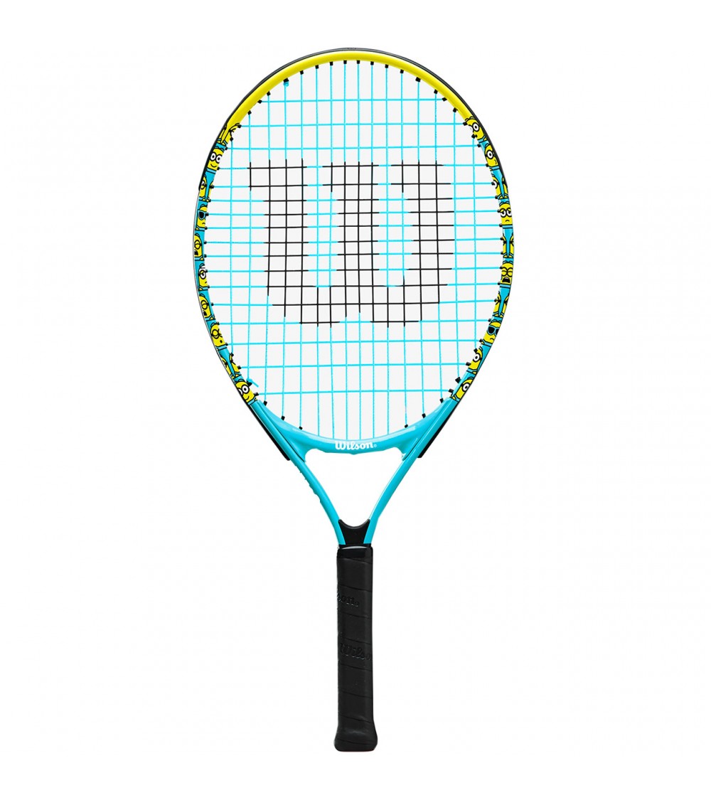 Rakieta do tenisa ziemnego Wilson Minions 2.0 JR 23 3 5/8 niebeisko-żółta WR097210H