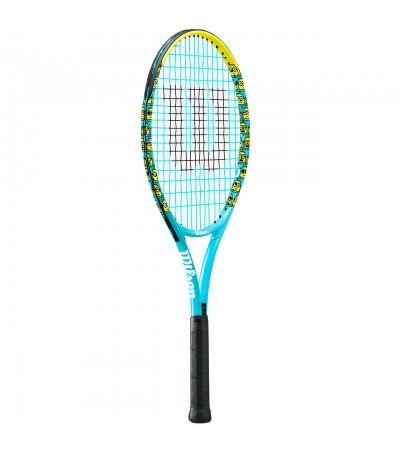 Rakieta do tenisa ziemnego Wilson Minions 2.0 JR 25 3 7/8 niebiesko-żółta WR097310H