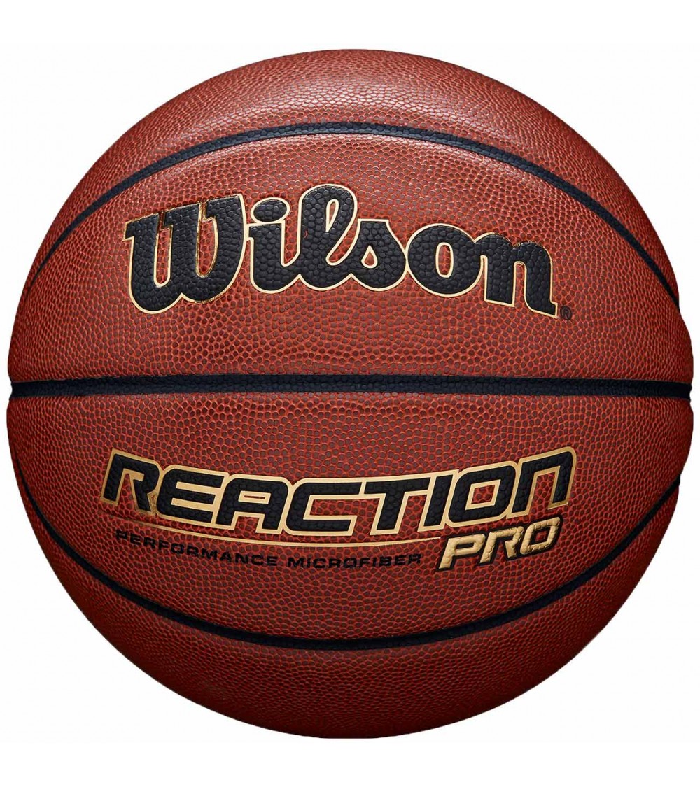 Piłka koszykowa Wilson Reaction Pro 295 brązowa WTB10137XB07