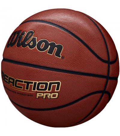 Piłka koszykowa Wilson Reaction Pro 295 brązowa WTB10137XB07
