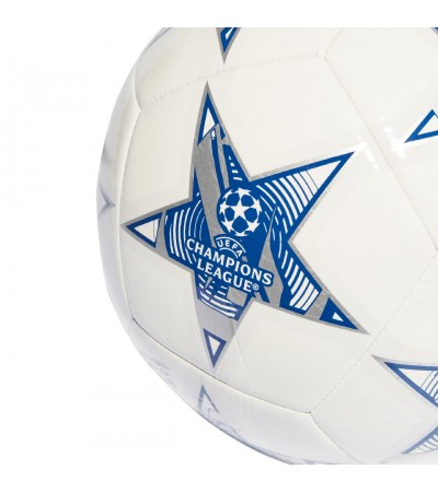 Piłka nożna adidas UCL Club 23/24 Group Stage biało-niebieska IA0945