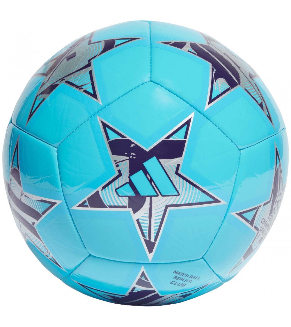 Piłka nożna adidas UCL Club 23/24 Group Stage niebielska IA0948