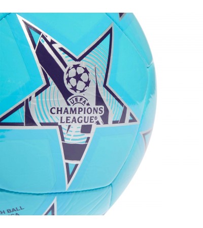 Piłka nożna adidas UCL Club 23/24 Group Stage niebielska IA0948