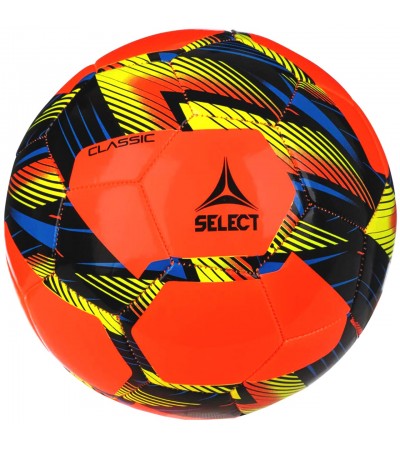 Piłka nożna Select Classic v23 pomarańczowa 18133