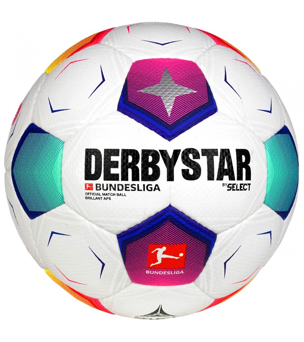 Piłka nożna Select Derbystar Brillant APS FIFA Quality Pro v23 kolorowa 1016096
