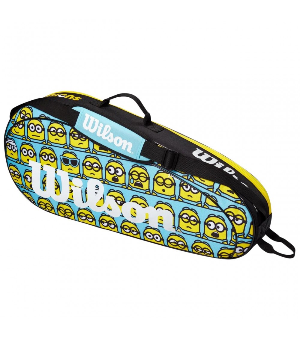 Torba tenisowa Wilson Minions 2.0 Team 3PK niebiesko-żółto-czarna WR8020301001