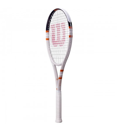 Rakieta do tenisa ziemnego Wilson Roland Garros Triumph TNS RKT2 4 1/4 biało-granatowo-pomarańczowa  WR127110U2