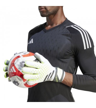 Rękawice bramkarskie adidas Predator League Gloves biało-szare IA0879