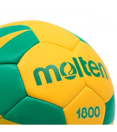 Piłka ręczna Molten żółto-zielona X3X1800-YG