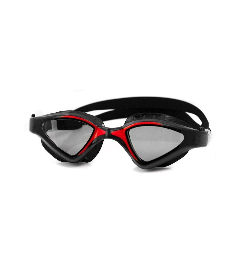Okulary pływackie Aqua-speed Raptor czarno czerwone 31 049