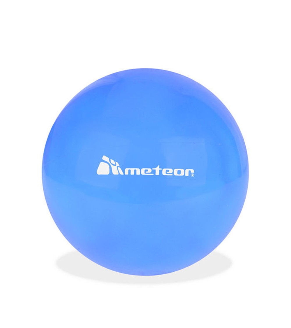 Piłka gumowa Meteor Funny 20cm niebieska 31164