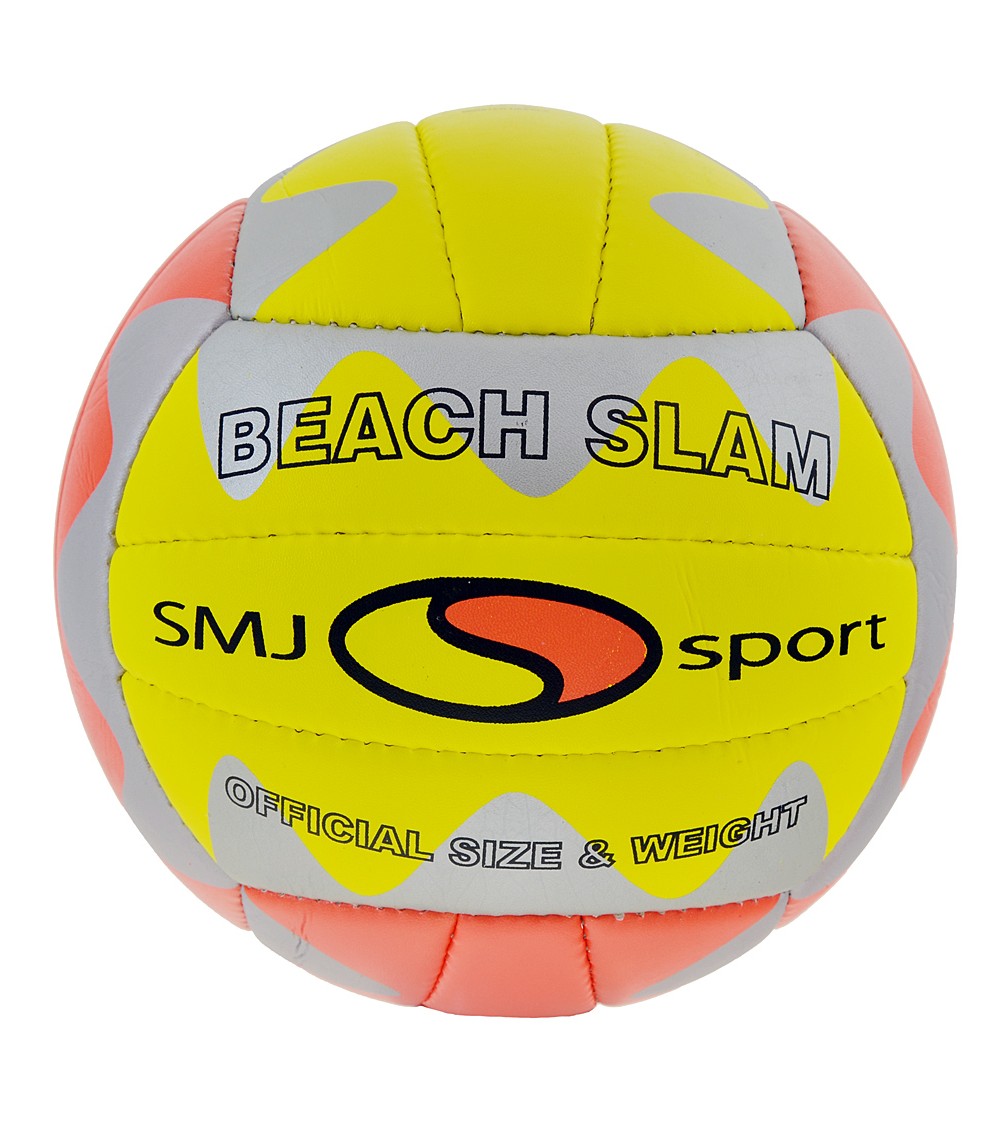PIŁKA SIATKOWA PLAŻOWA SMJ PRINCESS SLAM żółto/pomarańczowa