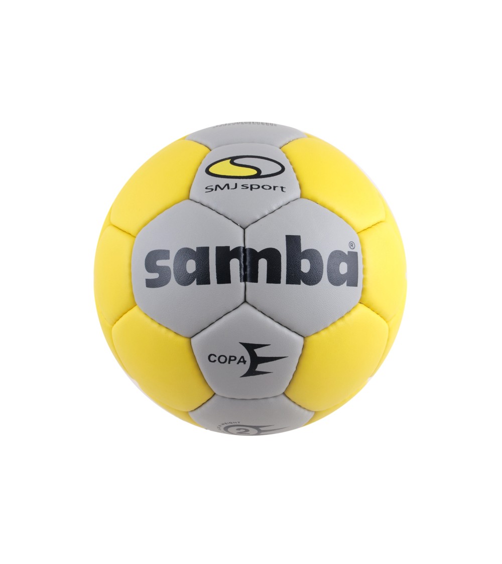 Piłka ręczna SMJ Copa damska 2 srebrno-żółta