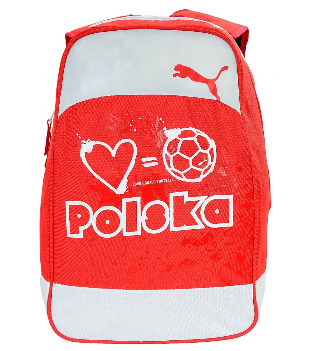PLECAK PUMA POLSKA czerwony 07020301