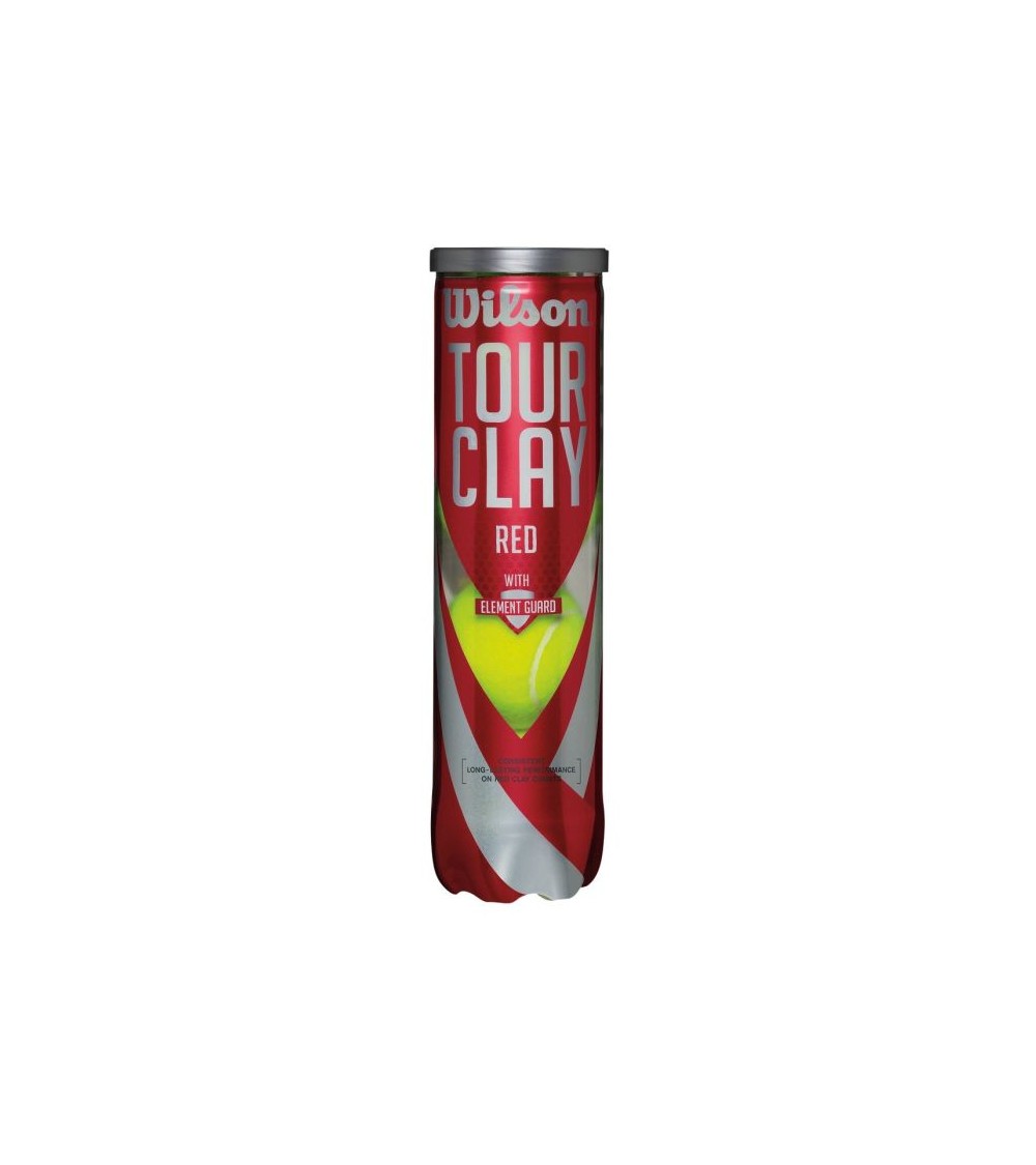 PIŁKI DO TENISA ZIEMNEGO WILSON TOUR CLAY RED /4szt/ WRT110800