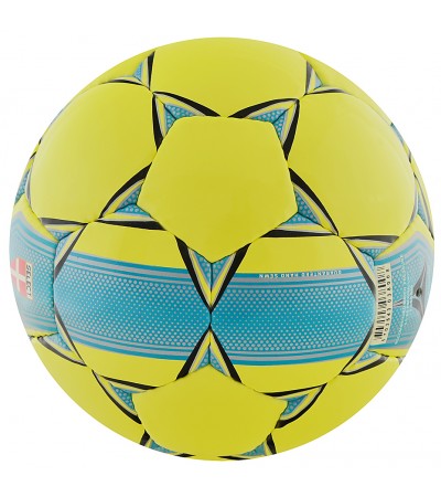 PIŁKA NOŻNA SELECT FUTSAL MIMAS 4 cytrynowo/niebieska