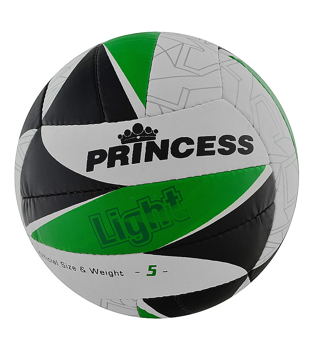 PIŁKA SIATKOWA SMJ PRINCESS LIGHT biało/zielono/czarna roz 5