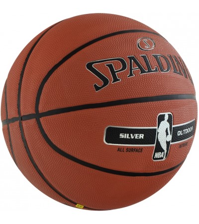 Piłka koszykowa Spalding NBA Silver Outdoor 2017
