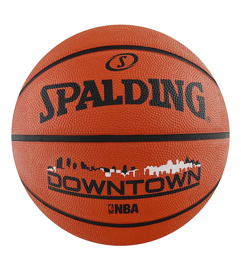 Piłka koszykowa Spalding NBA downtown 2017 brick black 83204Z