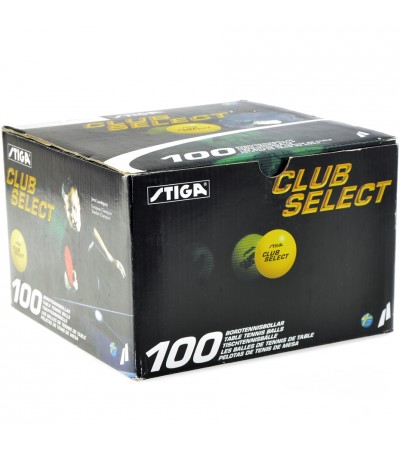 Piłeczki do ping ponga Stiga Club Select pomarańczowe
