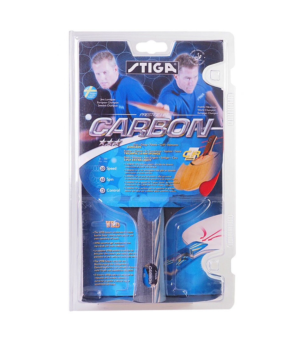 Rakietka do ping ponga Stiga Carbon CR ***