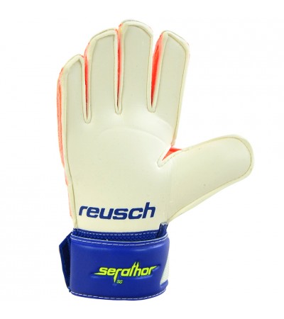 Rękawice bramkarskie Reusch Serathor SG Junior 3772815 456