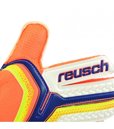 Rękawice bramkarskie Reusch Serathor SG Junior 3772815 456