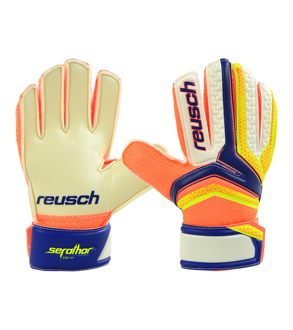 Rękawice bramkarskie Reusch Serathor Easy Fit JUNIOR 3772515 456