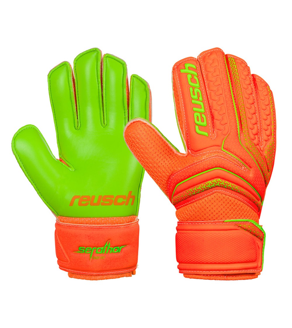 Rękawice bramkarskie Reusch Serathor Easy Fit Junior 3772515 252