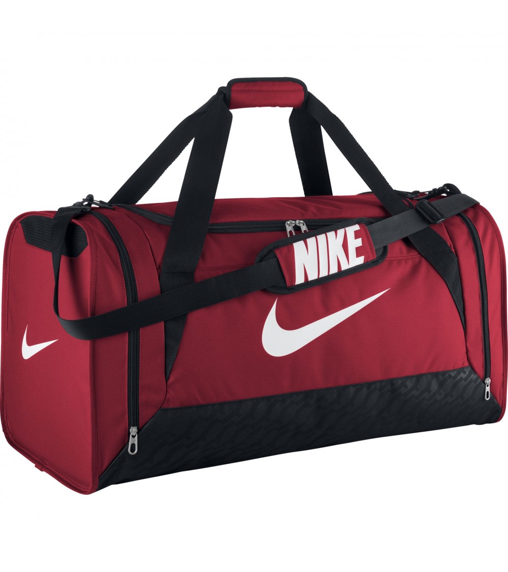 TORBA NIKE BRASILIA 6 DUFFEL LARGE czerwono/czarna /BA4828 601