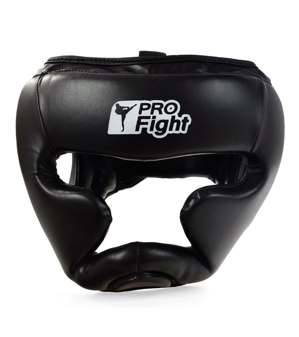 Kask bokserski Profight 705 PU czarny senior