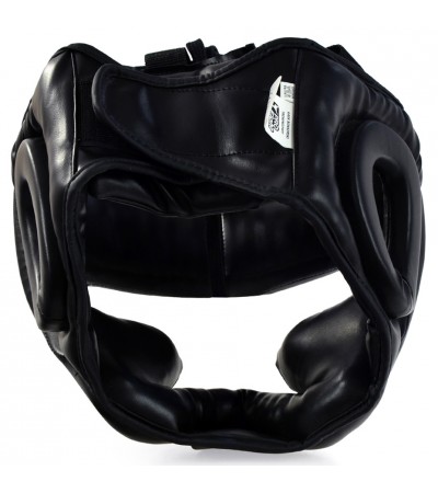 Kask bokserski Profight 705 PU czarny senior