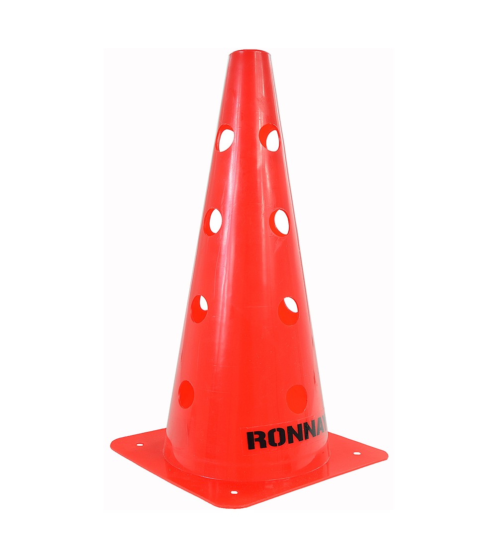 Pachołek Ronnay z otworami czerwony 45cm 50451