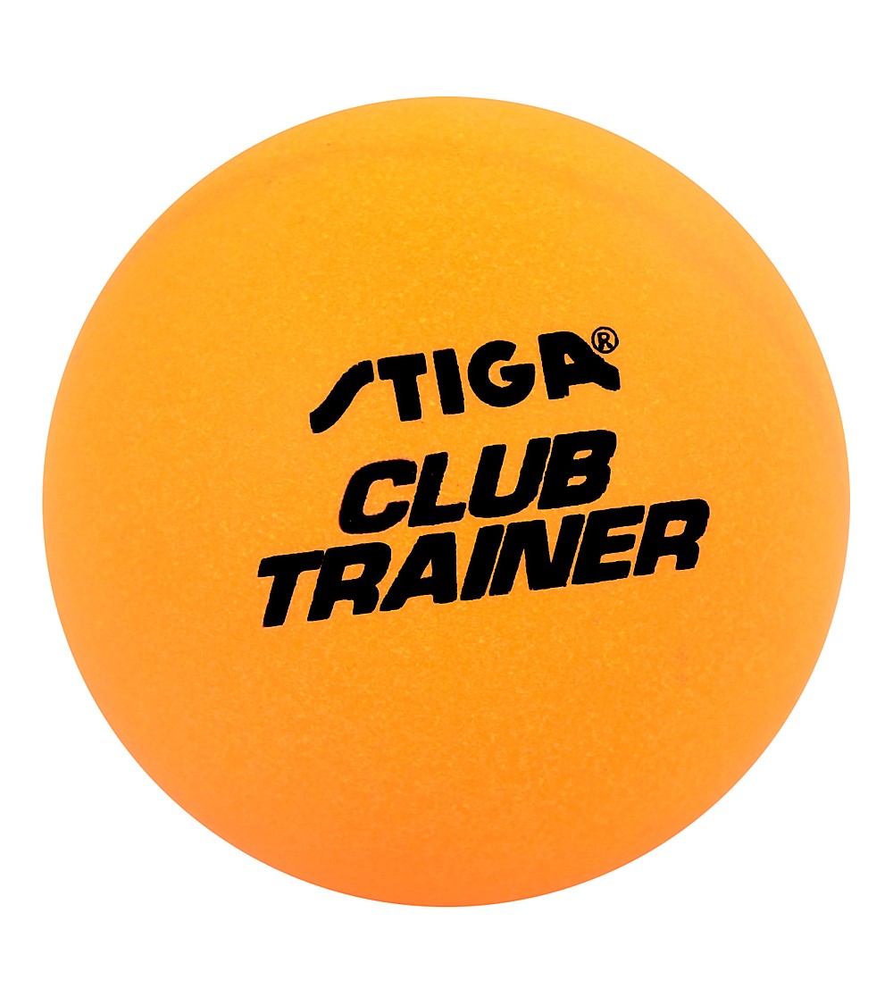 Piłeczki do ping ponga Stiga Club Trainer pomarańczowe 72 szt