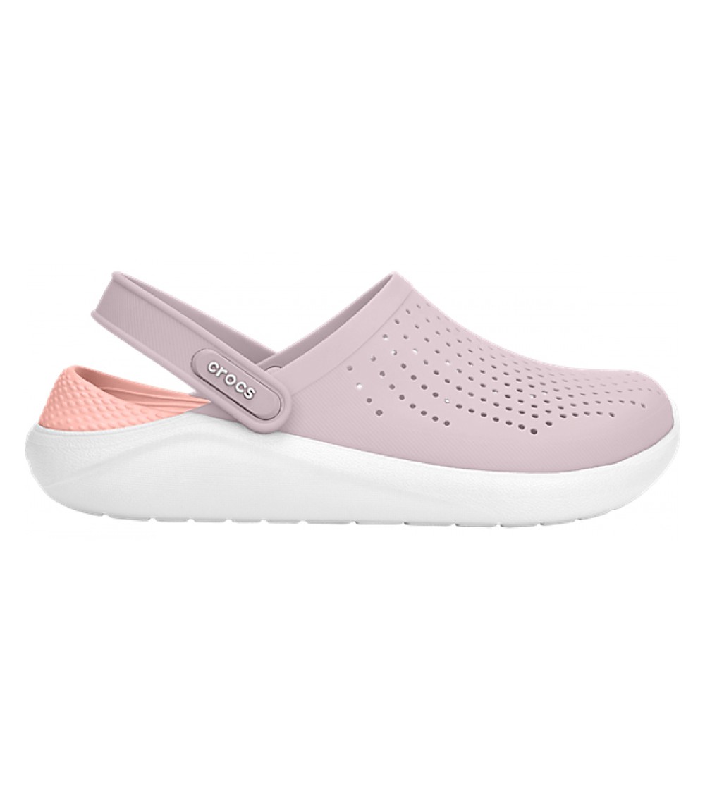 Crocs sandały damskie Literide Clog blady róż 204592-6PL