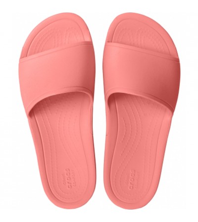 Klapki damskie Crocs Sloane Slide W koralowe 205742 737