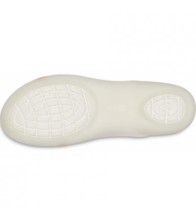 Crocs sandały dasmkie Isabella Huarche 2 Flat W białe 204912 12U