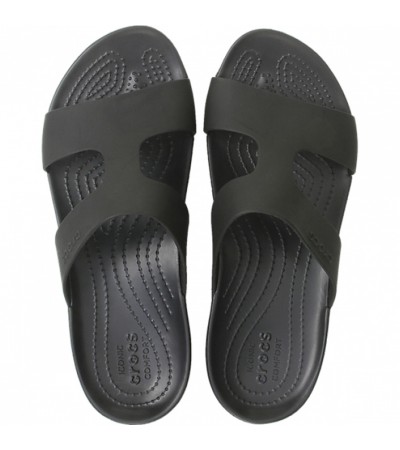 Crocs klapki damskie Serena Slide W czarne 205675 060